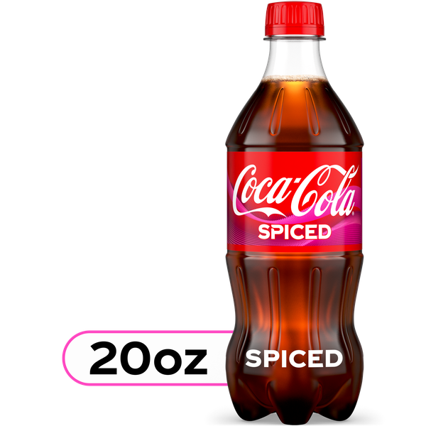 Coca-Cola Spiced Soda Soft Drink Bottle, 20 fl oz | Hy-Vee Aisles