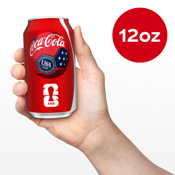 Coca-Cola Soda Soft Drink Cans, 12 fl oz, 24 Pack | Hy-Vee Aisles