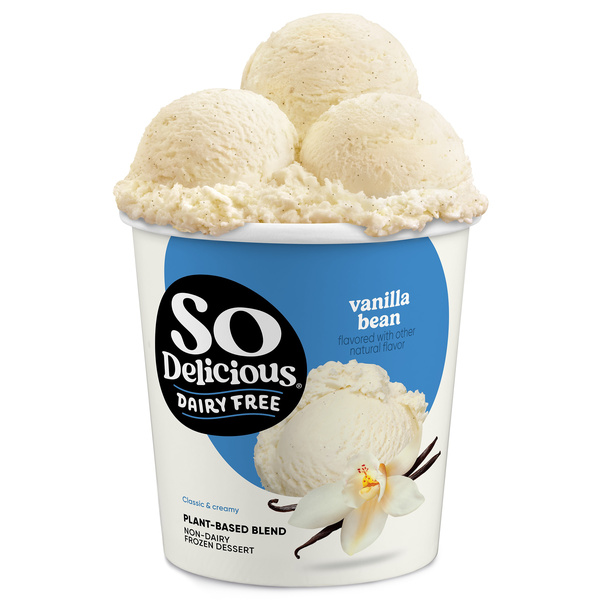 So Delicious Dairy Free Vegan Vanilla Frozen Dessert, 473 mL | Hy