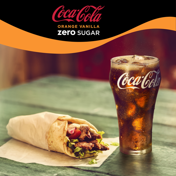 Coca-Cola Zero Sugar Orange Vanilla Soda Soft Drink Fridge Pack