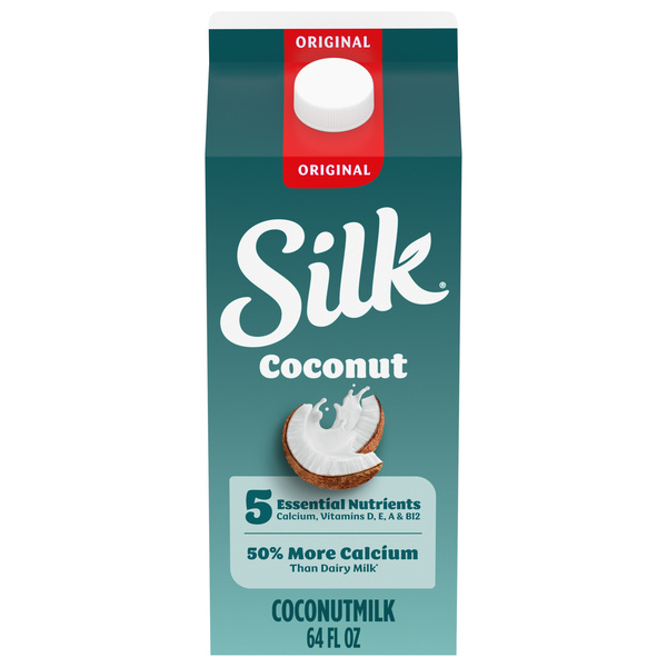 Silk Original Dairy Free Vegan Coconut Milk, 64 fl. oz. | Hy-Vee