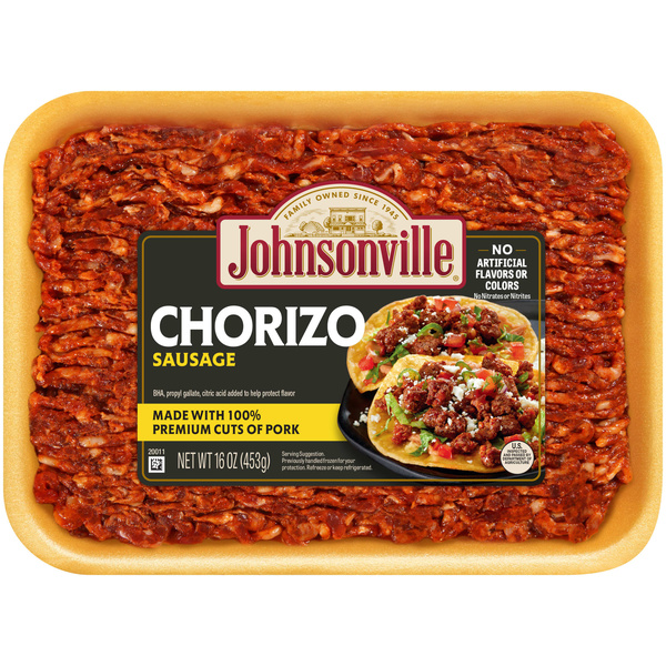 Johnsonville Chorizo Ground Sausage, 16 oz | Hy-Vee Aisles Online