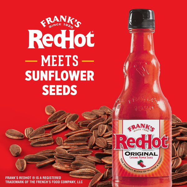 DAVID Jumbo Sunflower Seeds, Frank's RedHot Flavor, 5.25 oz. | Hy