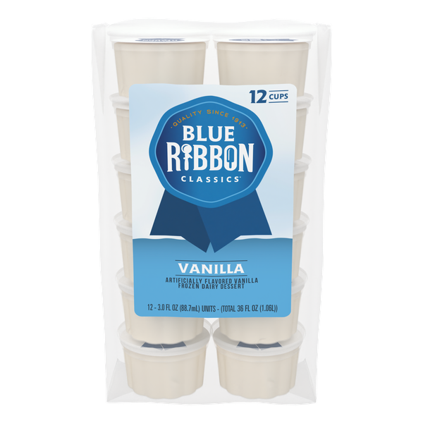 Blue Ribbon Classics Vanilla Frozen Dessert Cups | Hy-Vee Aisles