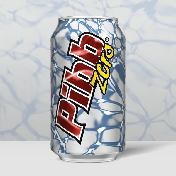 Pibb Zero Fridge Pack Diet Soda Soft Drinks, 12 fl oz, 12 Pack
