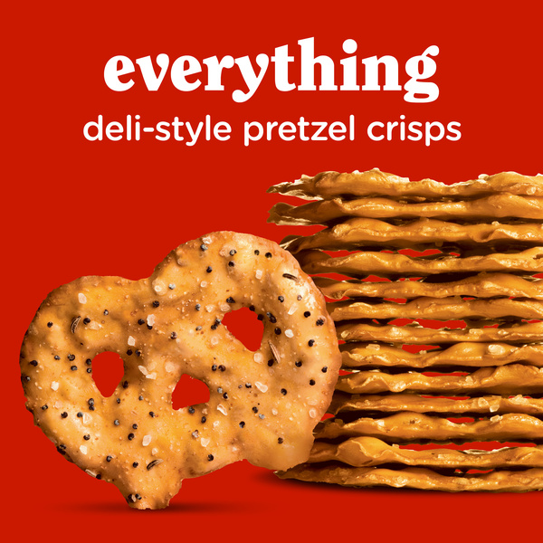 Snack Factory Everything Pretzel Crisps, Non-GMO, 7.2 OZ