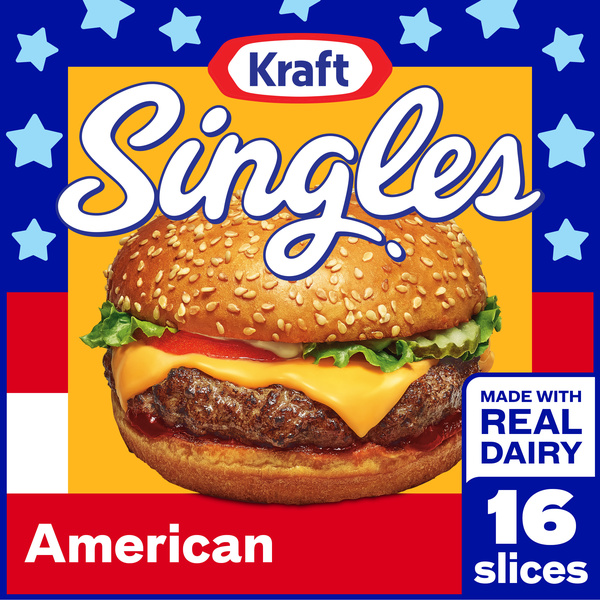 Kraft American Processed Cheese-Slices 12 oz | Hy-Vee Aisles