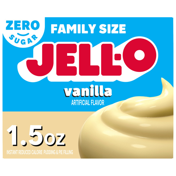 Jell-O Vanilla Instant Pudding 1.5 oz | Hy-Vee Aisles Online