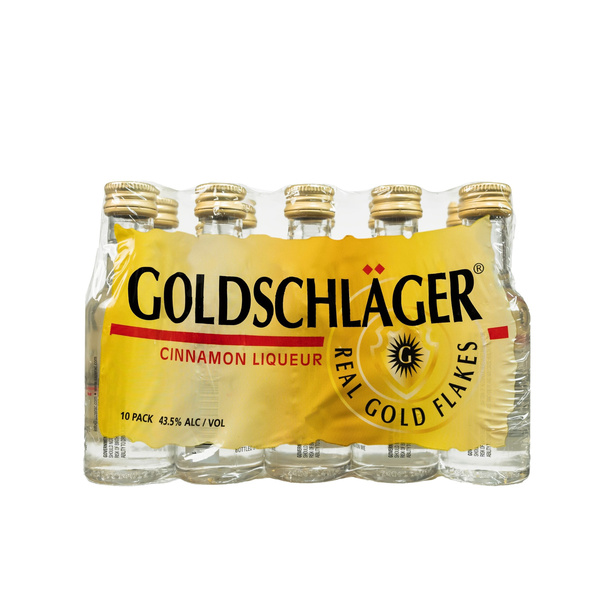 Goldschlager Cinnamon Liqueur 10 Pack 50ml 87 Proof | Hy-Vee