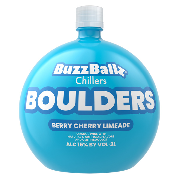 BuzzBallz Boulders Berry Cherry Limeade Chiller, 3l, 30 Proof (15