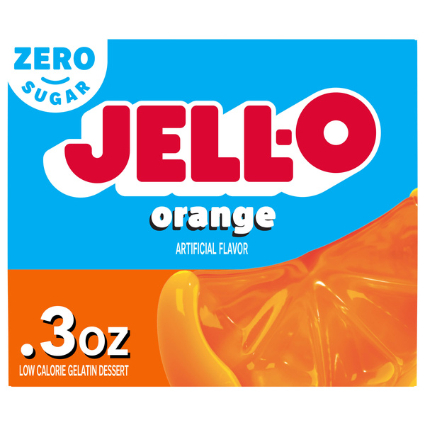 Jell-O Orange Gelatin 0.3 oz | Hy-Vee Aisles Online Grocery Shopping