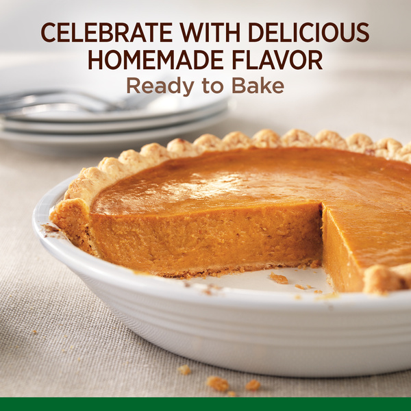 Marie Callender's Pumpkin Pie, Ready to Bake Frozen Dessert, 36 oz