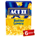 Act II Butter Lovers Microwave Popcorn, 2.75 oz, 6-Count Bags