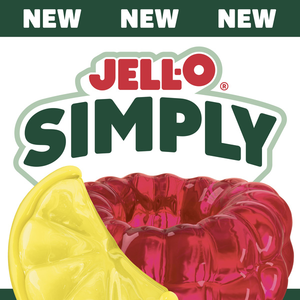 Jell-O Raspberry Lemonade Refrigerated Ready To Eat Gelatin 13.5