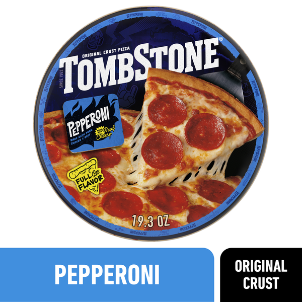 Tombstone Original Crust Pizza, Frozen Pepperoni Pizza | Hy-Vee
